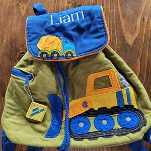 Customized "Liam" Boys Soft Backpack
